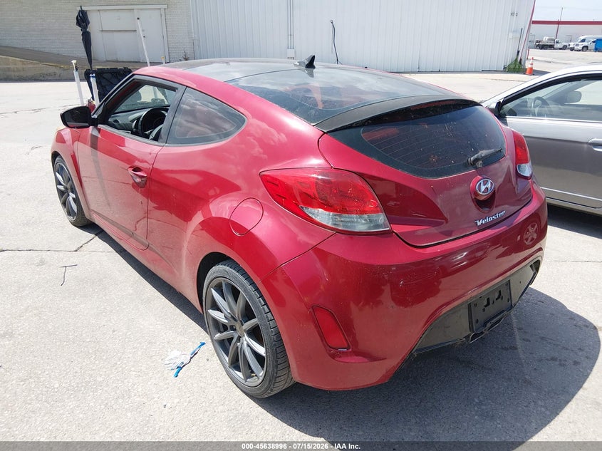 2012 Hyundai Veloster Base W/Gray VIN: KMHTC6AD2CU074425 Lot: 45638996