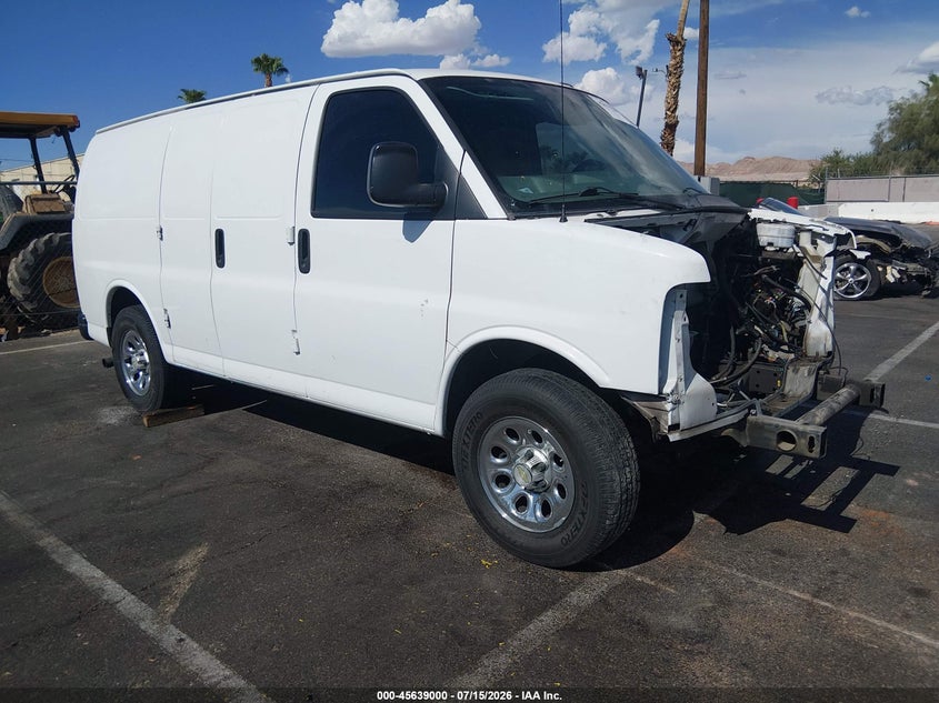 Vin: 1gcsgafx4e1110310, lot: 46137501, chevrolet express 1500 work van 2014 img_1
