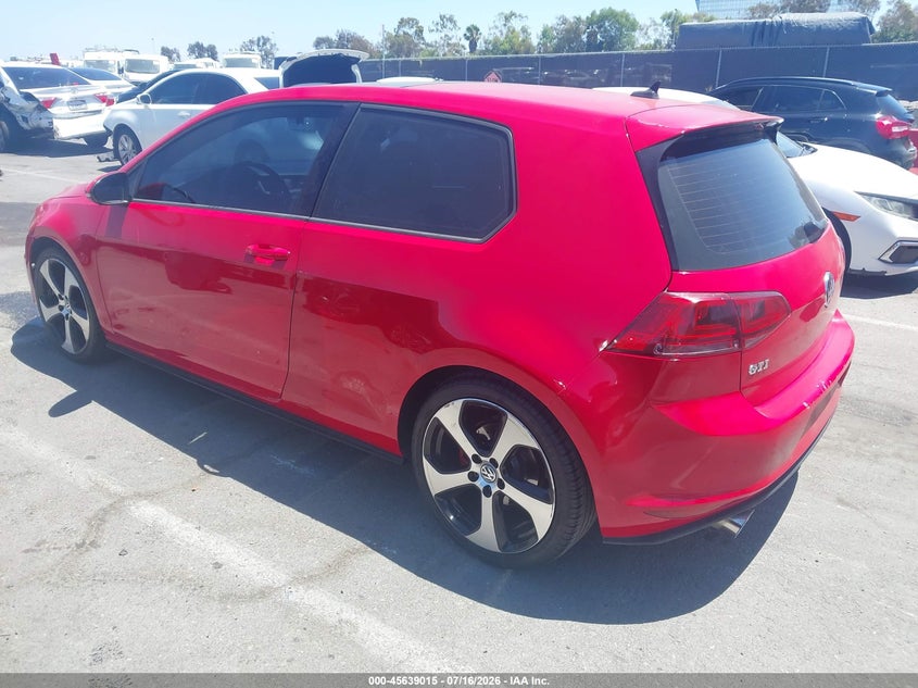 2015 VOLKSWAGEN GOLF GTI auction photo 3