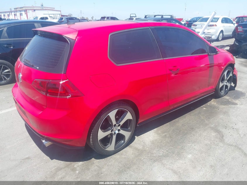2015 VOLKSWAGEN GOLF GTI auction photo 4