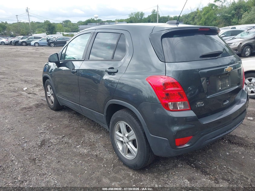 Vin: 3gncjksb4ll181932, lot: 46137532, chevrolet trax fwd ls 20203