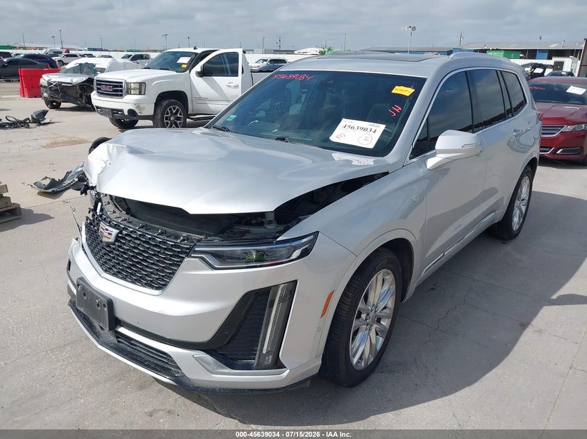 Vin: 1gykpcrs5lz119375, lot: 46137535, cadillac xt6 fwd premium luxury 20202