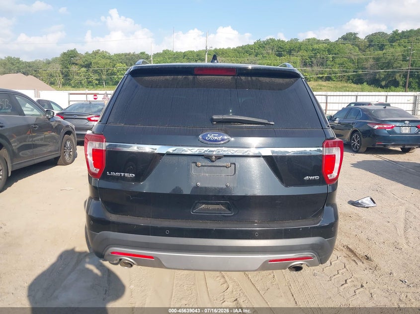 2016 Ford Explorer Limited VIN: 1FM5K8F83GGC49286 Lot: 45639043