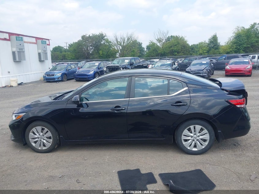 2021 Nissan Sentra S Xtronic Cvt VIN: 3N1AB8BV1MY324014 Lot: 45639054