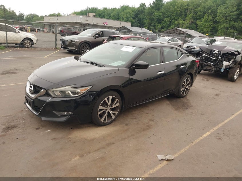 Vin: 1n4aa6ap8hc369205, lot: 46137571, nissan maxima 3.5 s 20172