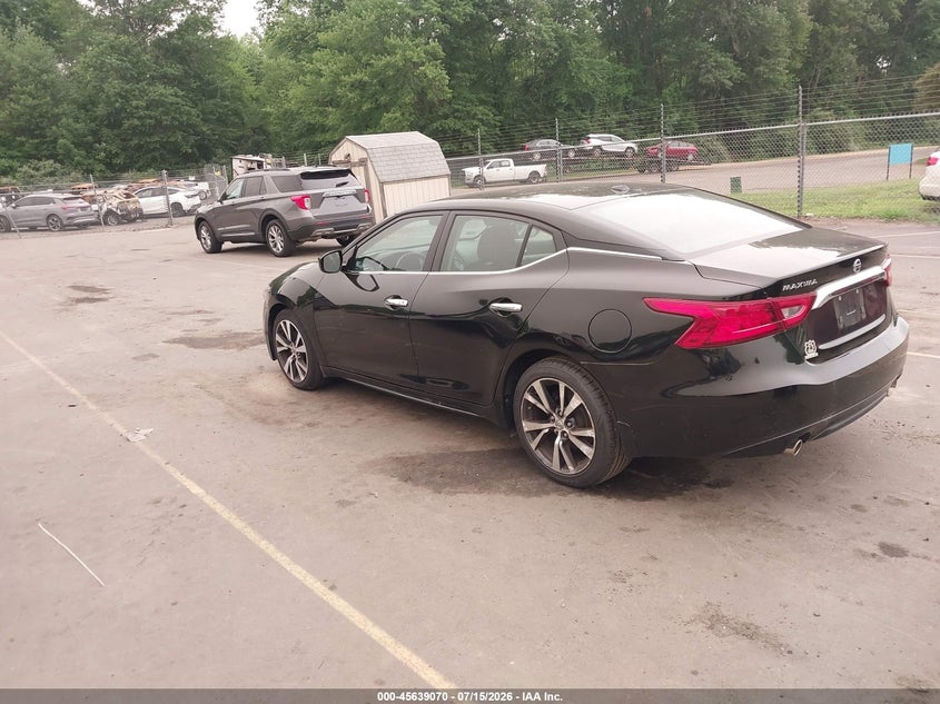 Vin: 1n4aa6ap8hc369205, lot: 46137571, nissan maxima 3.5 s 20173