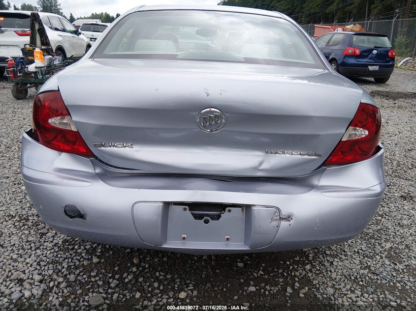 2005 Buick Lacrosse Cx VIN: 2G4WC532451245662 Lot: 45639072