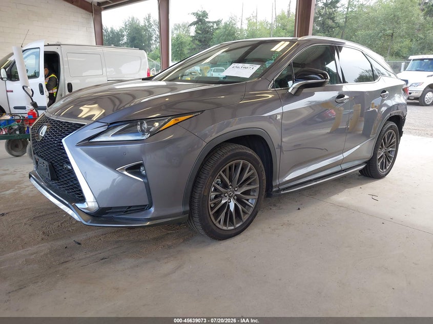 Vin: 2t2bzmca6gc042002, lot: 46137574, lexus rx 350 f sport 20162