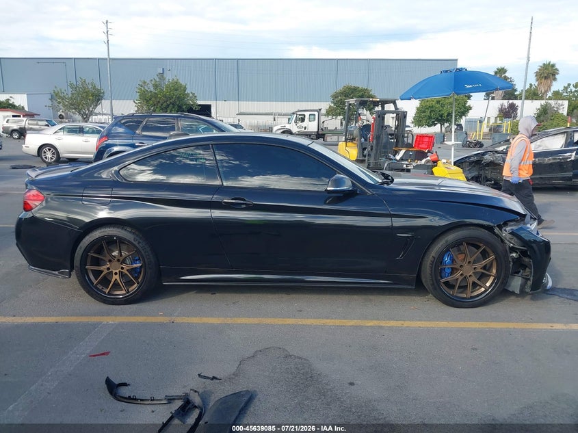 2015 BMW 435I xDrive VIN: WBA3R5C53FK372904 Lot: 45639085
