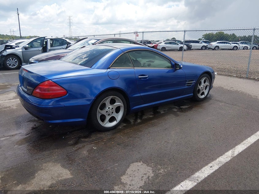 2005 MERCEDES-BENZ SL 500 auction photo 4