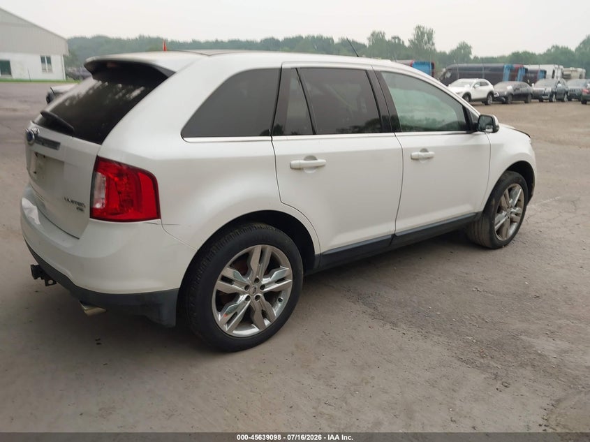 Vin: 2fmdk4kc9cba76437, lot: 46137599, ford edge limited 20124