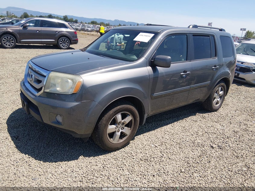 5FNYF48569B003783 2009 HONDA PILOT EX-L photo 1