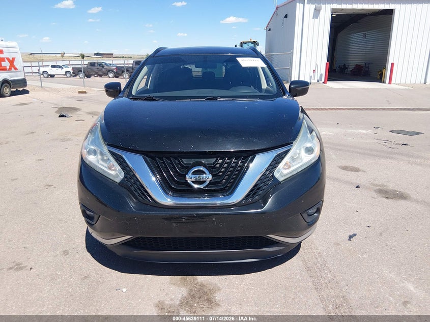 2017 Nissan Murano Sv VIN: 5N1AZ2MH9HN112845 Lot: 45639111