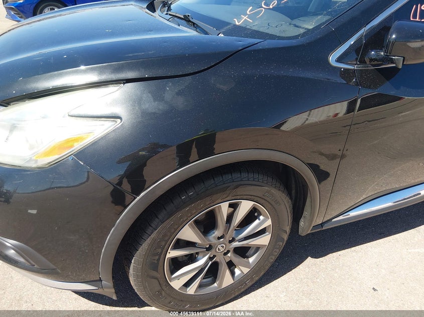 2017 Nissan Murano Sv VIN: 5N1AZ2MH9HN112845 Lot: 45639111