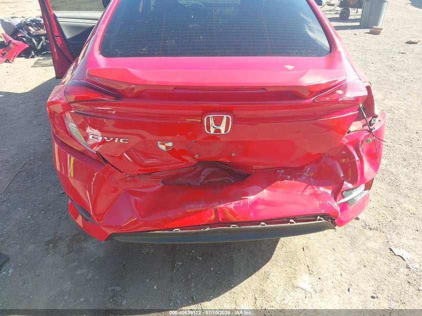 2017 HONDA CIVIC SEDAN 2.0L I-4 DOHC, VVT, 158HP