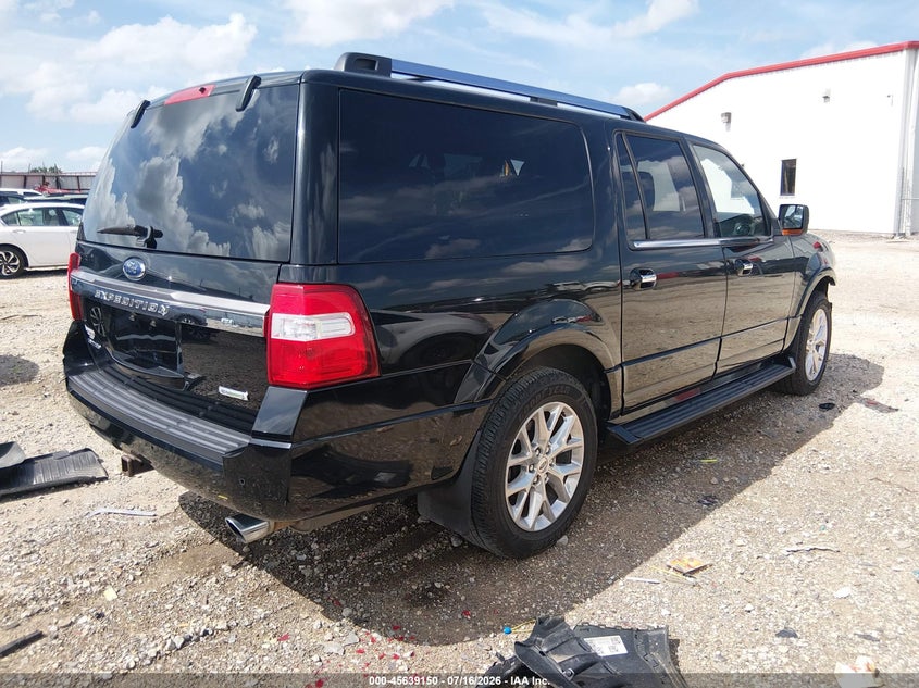 Vin: 1fmjk2at2hea07125, lot: 46137651, ford expedition el limited 20174