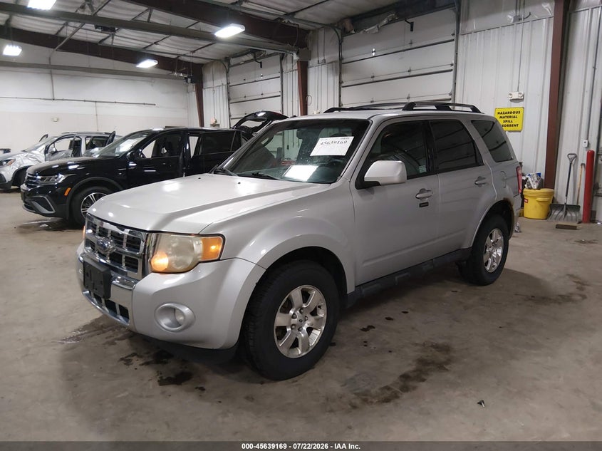 Vin: 1fmcu9eg1bkb48530, lot: 46137670, ford escape limited 20112