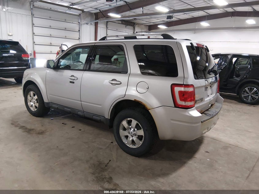 Vin: 1fmcu9eg1bkb48530, lot: 46137670, ford escape limited 20113