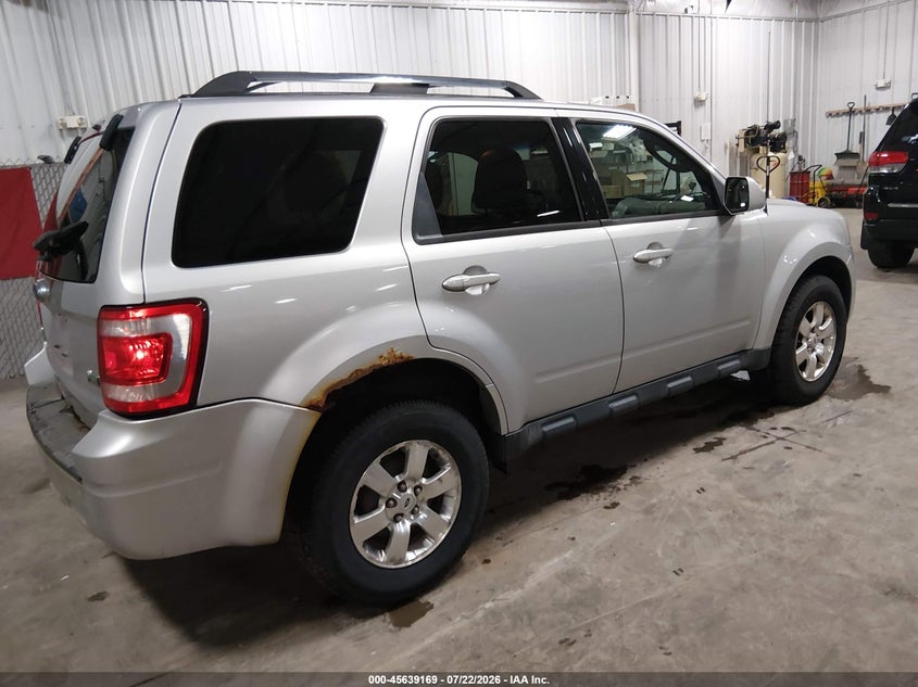 Vin: 1fmcu9eg1bkb48530, lot: 46137670, ford escape limited 20114