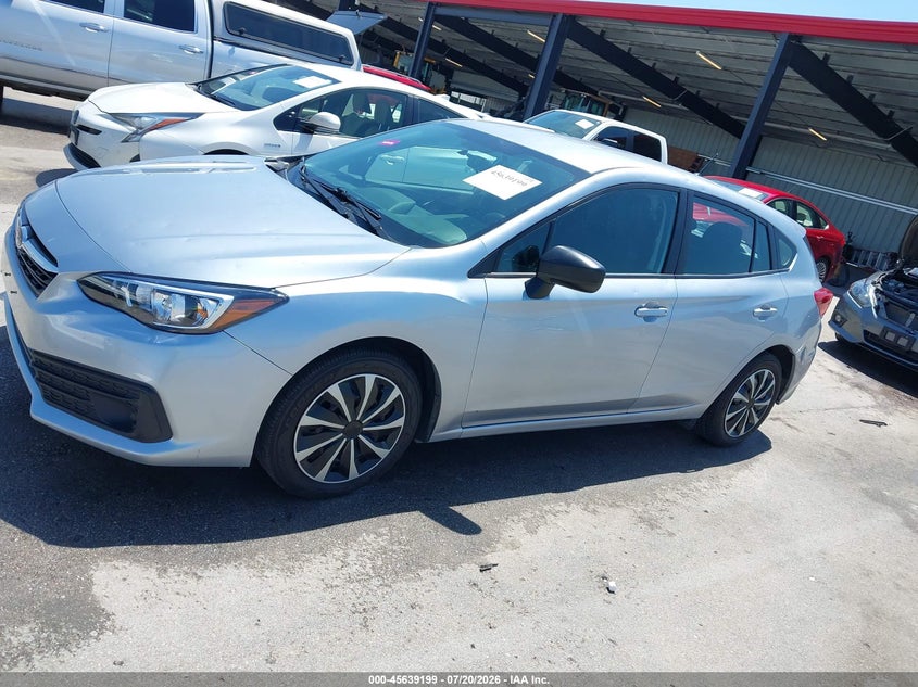 2022 Subaru Impreza Base 5-Door VIN: 4S3GTAB63N3721917 Lot: 45639199