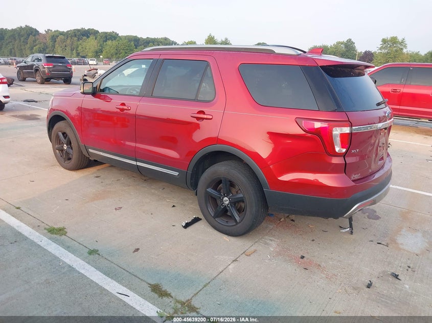 2017 FORD EXPLORER auction photo 3