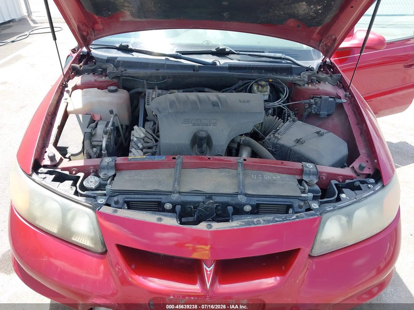 2004 Pontiac Bonneville Sle VIN: 1G2HY54KX4U191854 Lot: 45639238