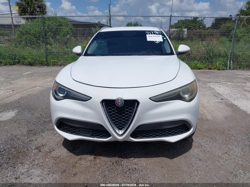 2018 Alfa Romeo Stelvio Awd VIN: ZASFAKAN2J7B73855 Lot: 45639245