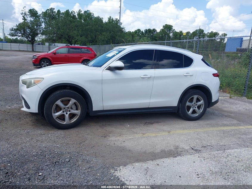 2018 Alfa Romeo Stelvio Awd VIN: ZASFAKAN2J7B73855 Lot: 45639245