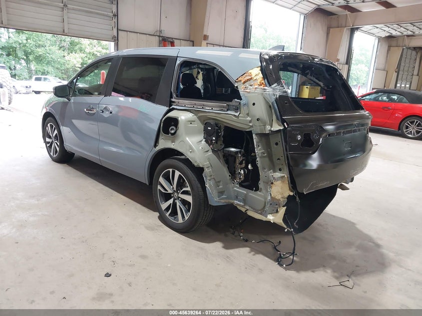 Vin: 5fnrl6h88rb001553, lot: 46137765, honda odyssey touring 20243