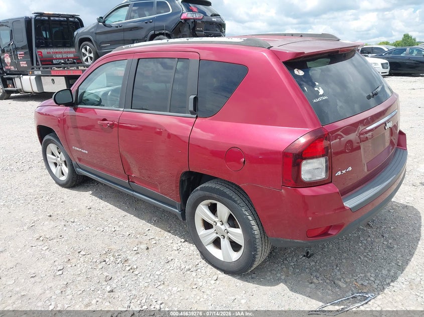 Vin: 1c4njdbb1fd240121, lot: 46137777, jeep compass sport 20153