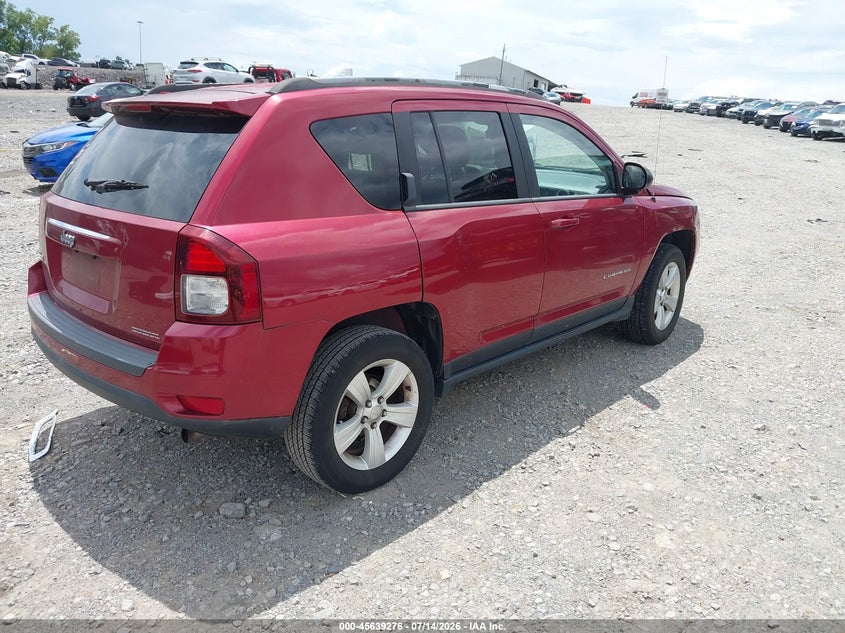 Vin: 1c4njdbb1fd240121, lot: 46137777, jeep compass sport 20154