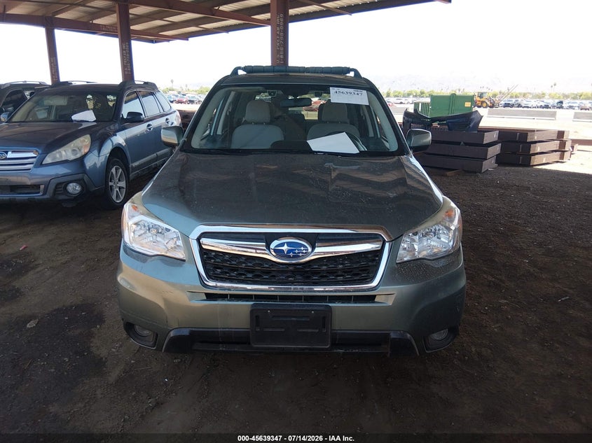 2016 Subaru Forester 2.5I Premium VIN: JF2SJAFC6GH431632 Lot: 45639347