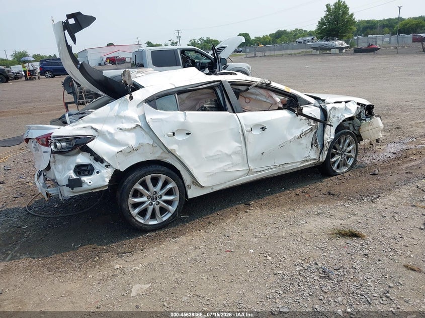 Vin: jm1bm1w34e1171548, lot: 46137868, mazda mazda3 s grand touring 20144