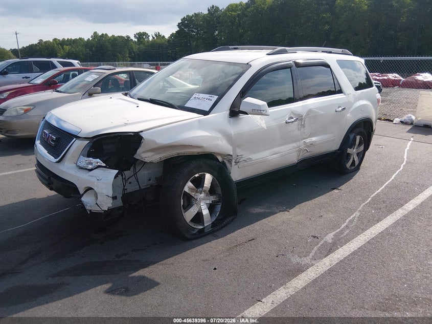 Vin: 1gkkvred9cj350658, lot: 46137898, gmc acadia slt-1 20122