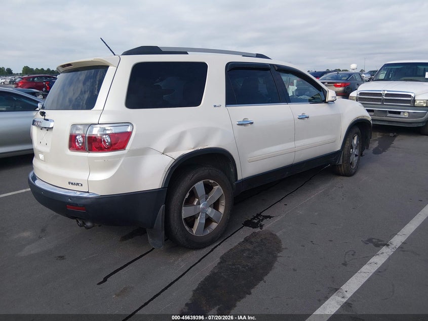Vin: 1gkkvred9cj350658, lot: 46137898, gmc acadia slt-1 20124