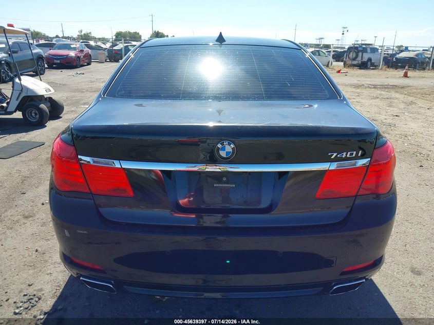 2012 BMW 740I VIN: WBAKA4C56CC613289 Lot: 45639397