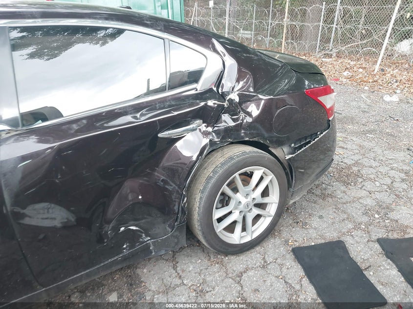 2010 Nissan Maxima 3.5 Sv VIN: 1N4AA5AP1AC840112 Lot: 45639422