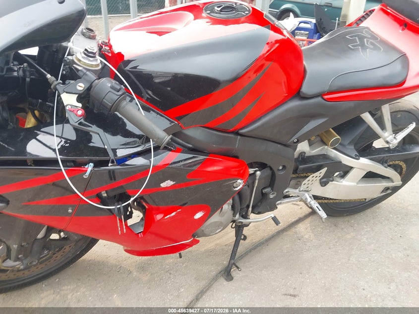 2005 Honda Cbr600 Rr VIN: JH2PC37085M207319 Lot: 45639427