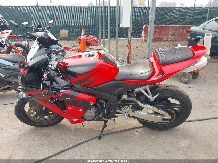 2005 Honda Cbr600 Rr VIN: JH2PC37085M207319 Lot: 45639427