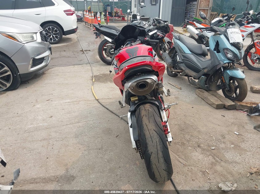 2005 Honda Cbr600 Rr VIN: JH2PC37085M207319 Lot: 45639427