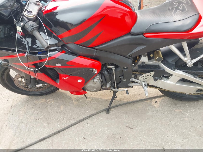 2005 Honda Cbr600 Rr VIN: JH2PC37085M207319 Lot: 45639427