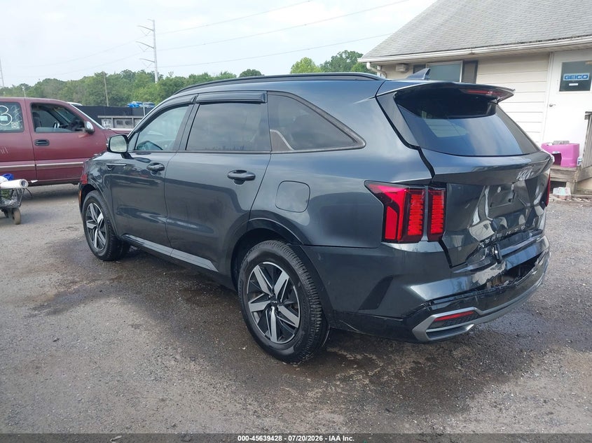 Vin: 5xyrl4lc2ng136076, lot: 46137931, kia sorento s 20223