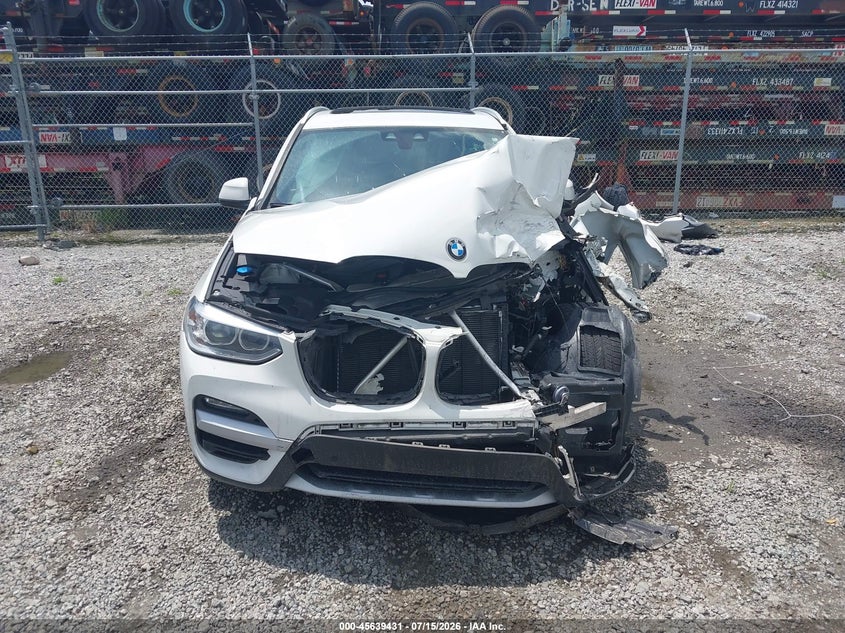 2021 BMW X3 Sdrive30I VIN: 5UXTY3C04M9E86589 Lot: 45639431