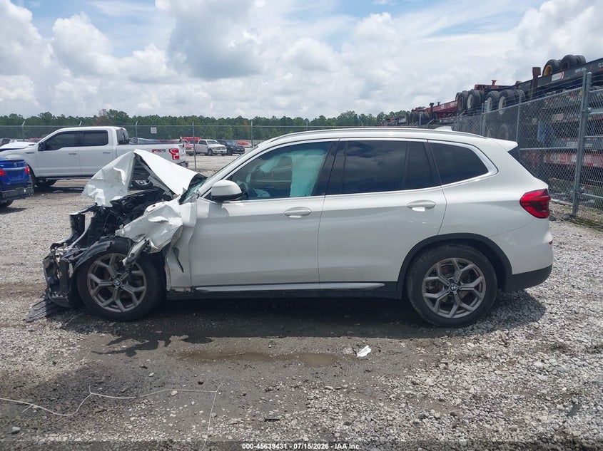 2021 BMW X3 Sdrive30I VIN: 5UXTY3C04M9E86589 Lot: 45639431