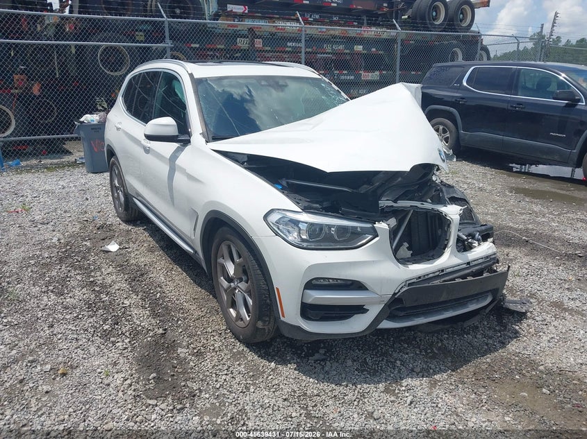 2021 BMW X3 auction photo 1