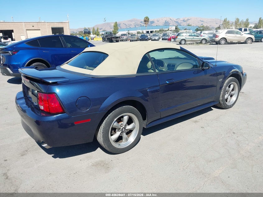 2002 FORD MUSTANG CABRIO 4.6L V-8 260HP
