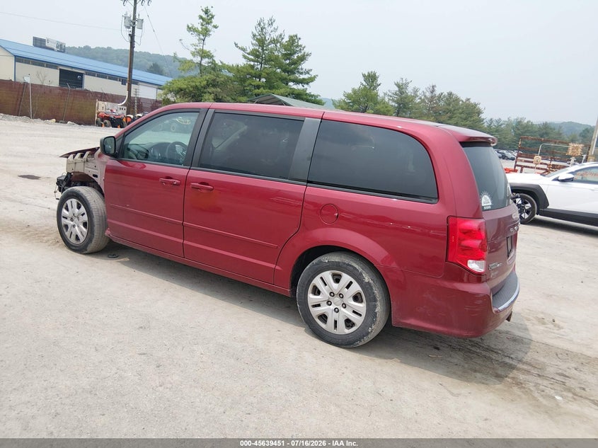 Vin: 2c4rdgbg1er471327, lot: 46137954, dodge grand caravan se 20143