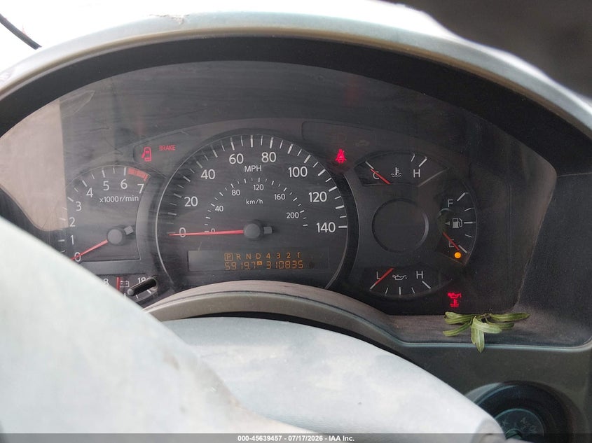 2007 Nissan Titan Se VIN: 1N6BA07A87N207203 Lot: 45639457