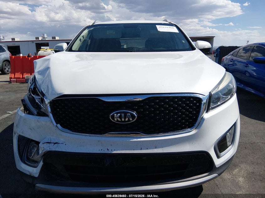 2016 Kia Sorento 2.0T Ex VIN: 5XYPHDA19GG011797 Lot: 45639460