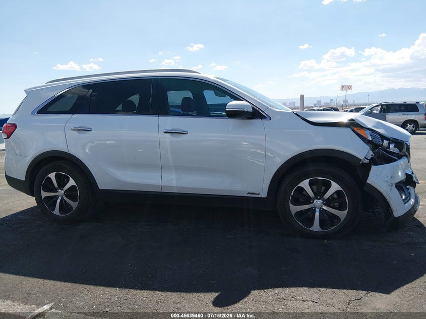 2016 Kia Sorento 2.0T Ex VIN: 5XYPHDA19GG011797 Lot: 45639460